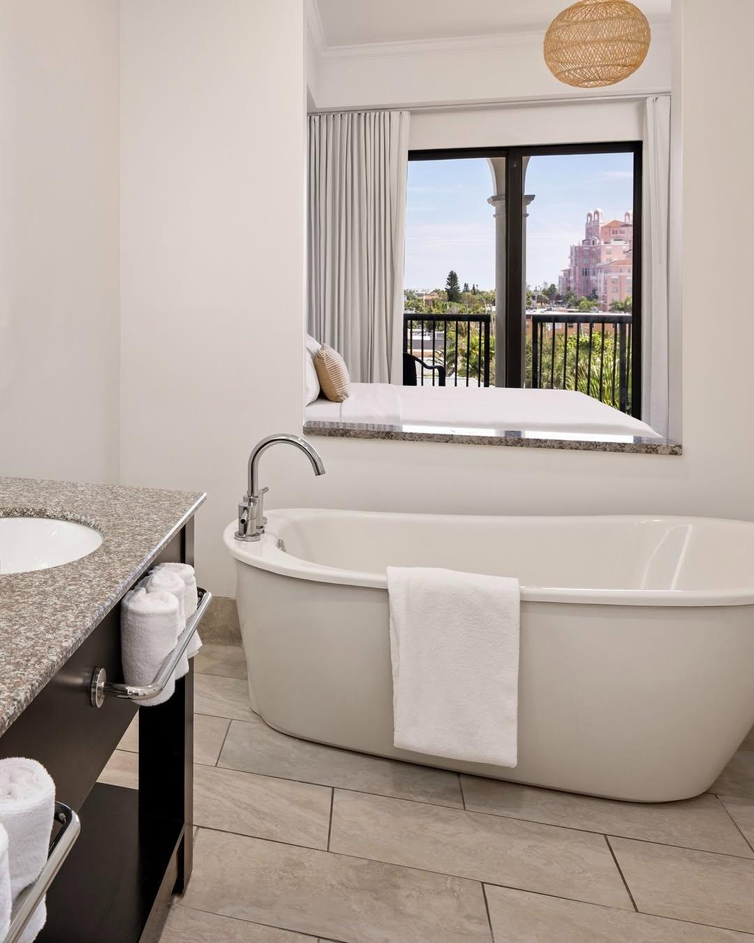 Rooms built for relaxation 💭 From our soaking tubs to water view balconies, and every spa-inspired detail in between, you'll leave our Mediterranean gem feeling recharged and rejuvenated 

#stpetebeach #floridahotel #beachhotel #luxuryhotels #luxurytravel #tampabay #hotelstay #hotelzamora