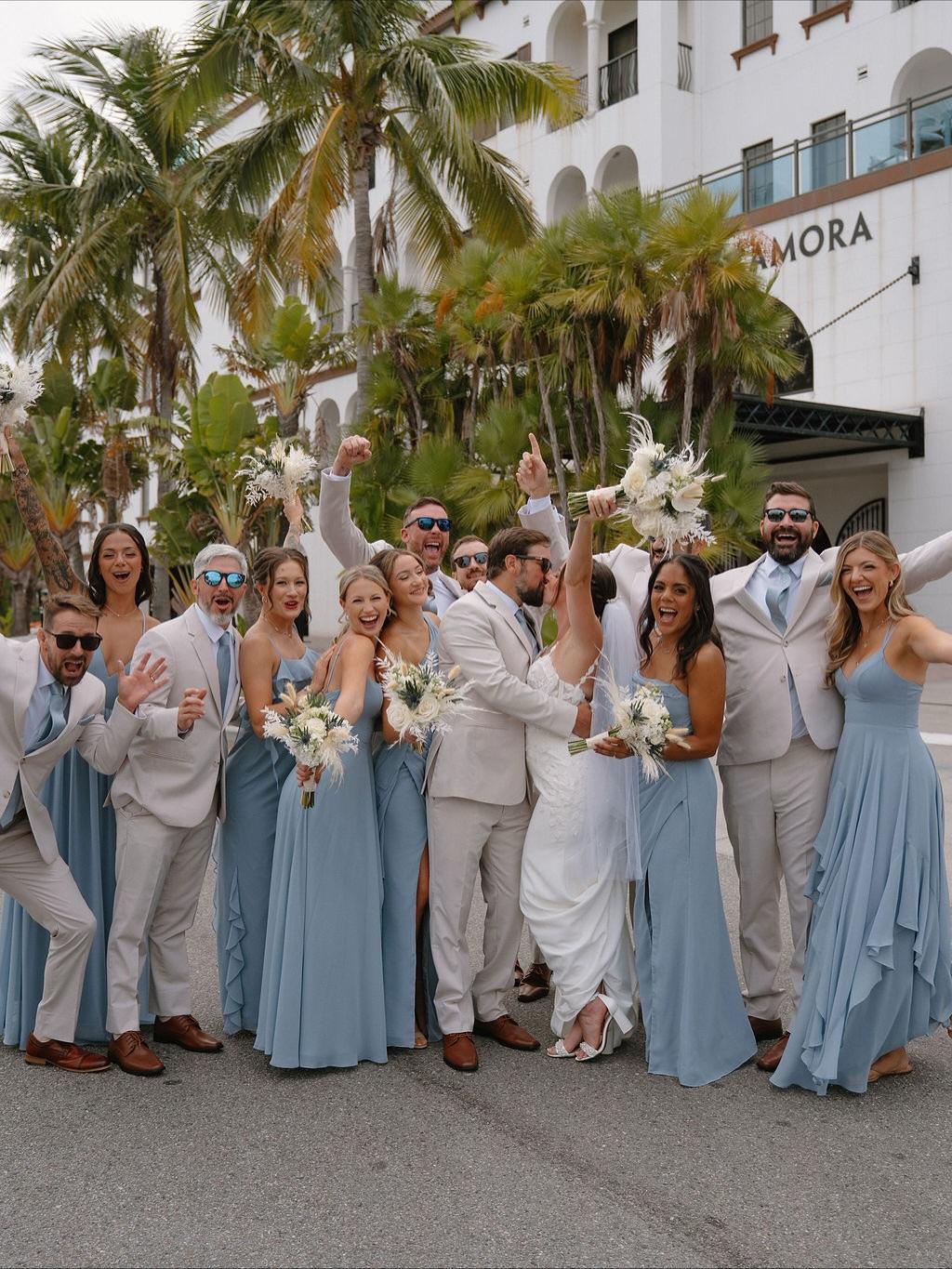 This is what it looks like when you choose the right people to stand by you 🤍

Every laugh, every cheer, pure joy from start to finish.

Because when your wedding party feels like your people, the day hits different. ✨

📸: @bythegatewoods