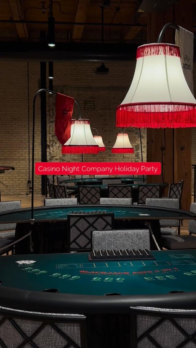 It's not too late to plan a Casino night themed Holiday party! @acehighcasinorentals transformed Mill District Event Spaces into a Vegas-style casino for a recent company holiday party. The historic charm of the building really adds to the Casino feel, Vegas who? 

#companyholidayparty #casinonight #milldistrict #minneapolis #minnesota #downtown #holidayparties